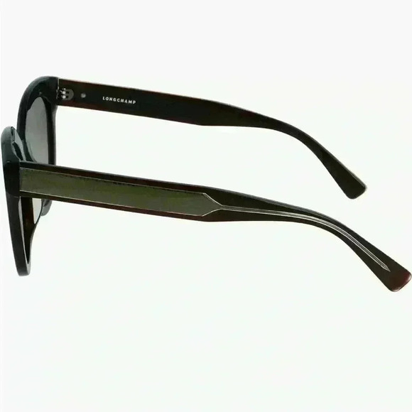 Longchamp LGP Monogram 54mm Cat Eye Sunglasses in Tortoise NWT main image 4